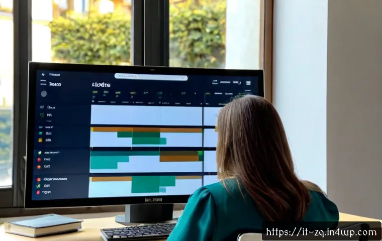 소셜 리스닝 툴의 데이터 분석 알고리즘 - Photorealistic Italian marketing analyst in a bright Milan-style modern office, studying a clean soc...